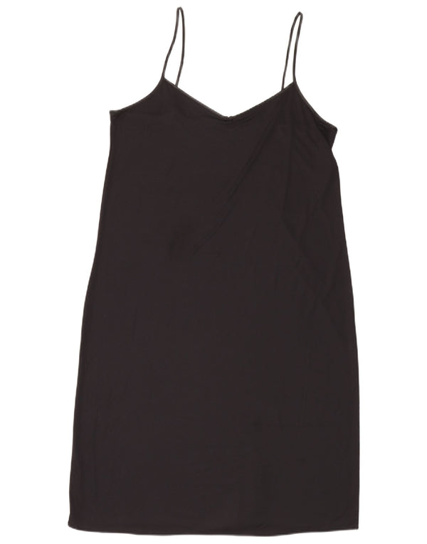 Marks & Spencer Womens Slip Dress UK 18 XL Black Polyester
