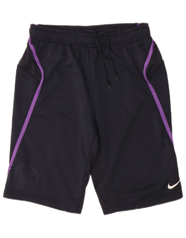Nike Mens Sport Shorts Medium Navy Blue Colourblock Polyester