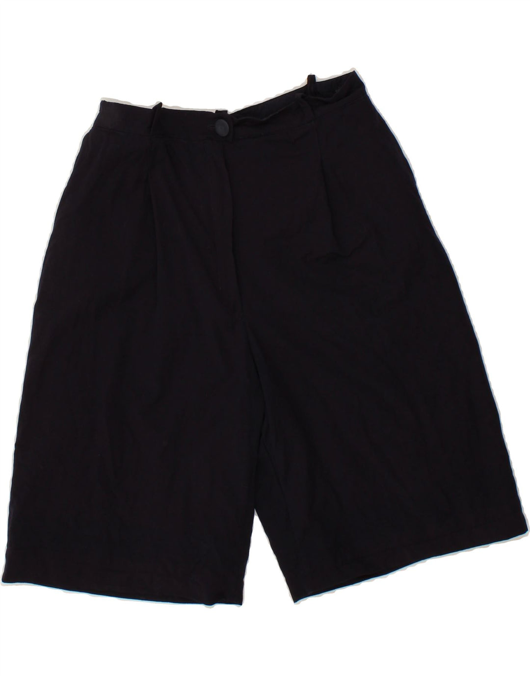 VINTAGE Womens Chino Shorts W28 Medium Navy Blue Vintage Vintage and Second-Hand Vintage from Messina Hembry 