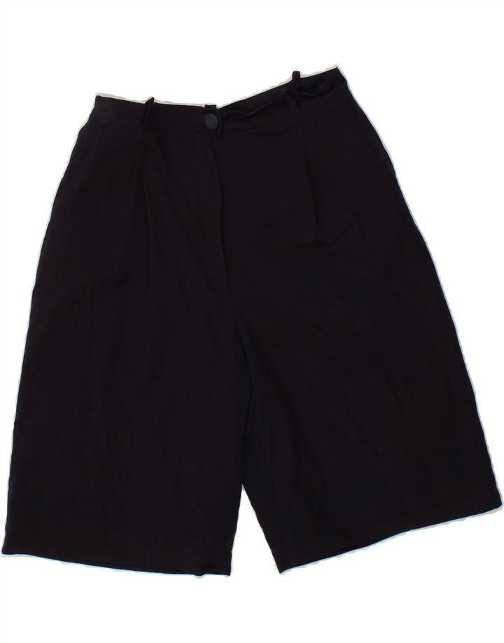 VINTAGE Womens Chino Shorts W28 Medium Navy Blue Vintage Vintage and Second-Hand Vintage from Messina Hembry 
