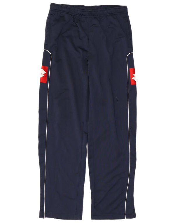 Lotto Mens Graphic Tracksuit Trousers Large  Navy Blue