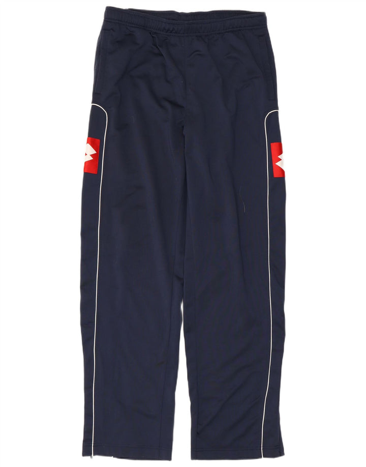 Lotto Mens Graphic Tracksuit Trousers Large  Navy Blue