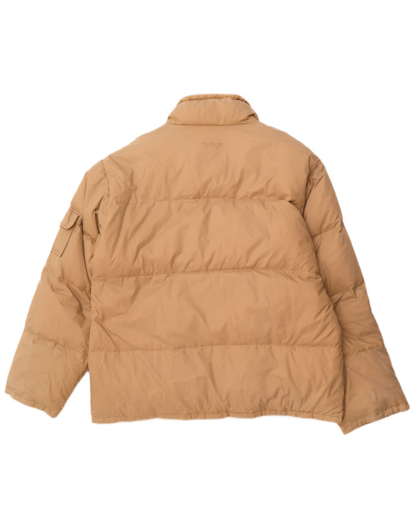 CALVIN KLEIN JEANS Mens Padded Jacket UK 42 XL Beige