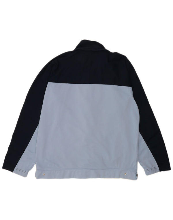 Champion Mens Tracksuit Top Jacket Medium Blue Colourblock
