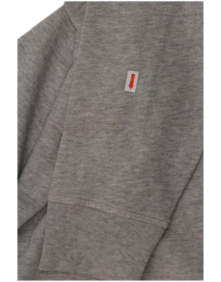 LEVI'S Mens Loose Fit Sweatshirt Jumper Small Grey Cotton