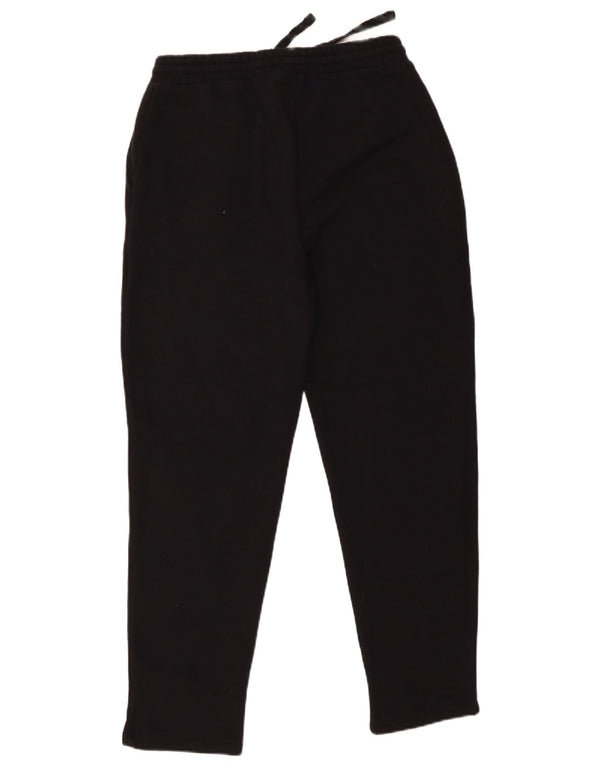 Zara Womens Tracksuit Trousers UK 12 Medium Black Cotton