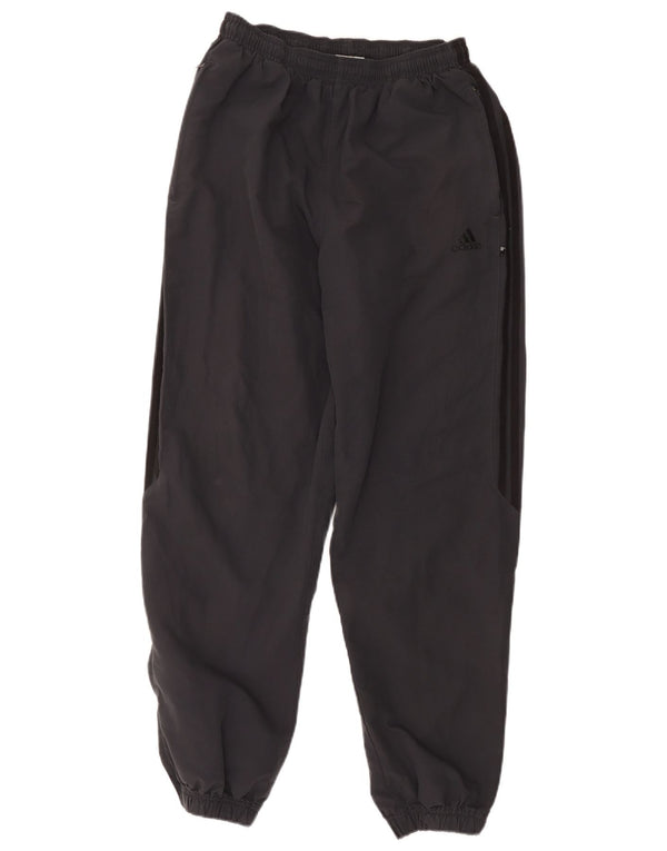 Adidas Mens Tracksuit Trousers Joggers Medium Grey Cotton