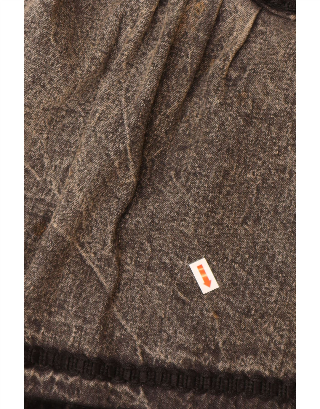 VINTAGE Womens Denim Skirt W28 Medium Grey