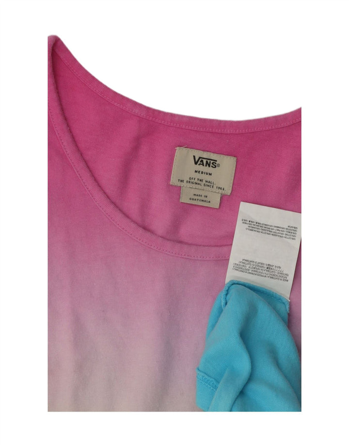 Vans Mens Vest Top Medium Multicoloured Colourblock Cotton