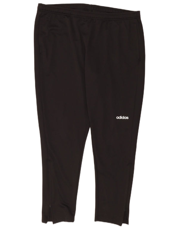 ADIDAS Mens Tracksuit Trousers UK 52/54 2XL  Black Polyester