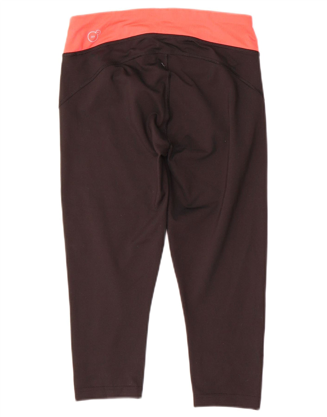 Puma Womens Capri Leggings UK 8 Small Black Colourblock Polyester
