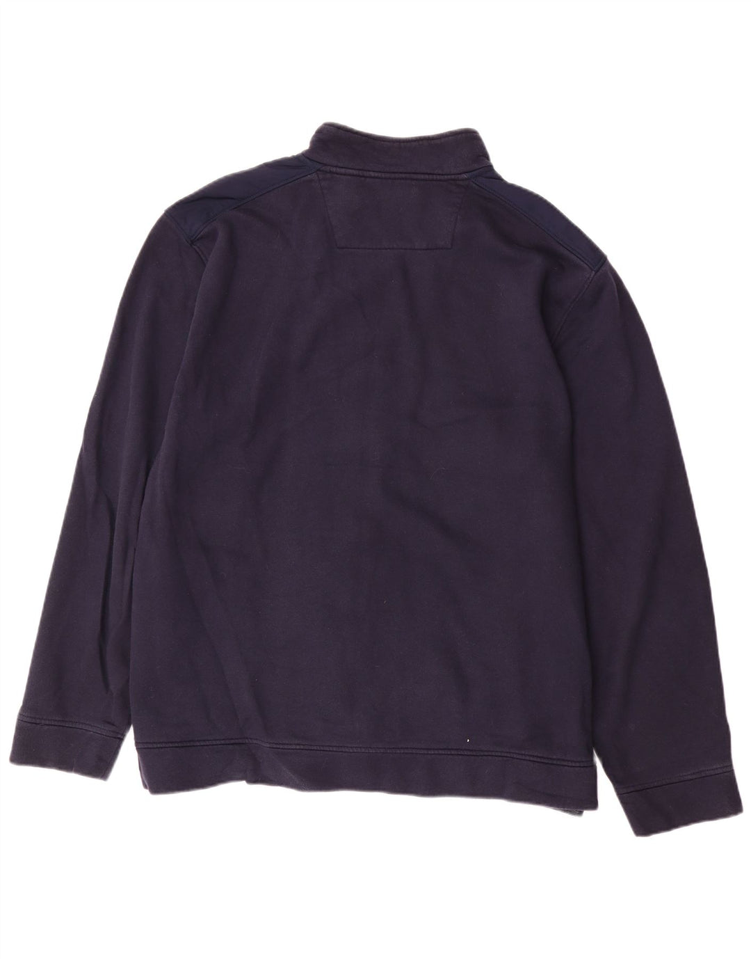 CALVIN KLEIN Mens Tracksuit Top Jacket 2XL Navy Blue Colourblock Polyester