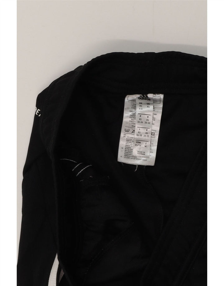 ADIDAS Womens Aeroready Tracksuit Trousers UK 4/6 XS  Black Polyester