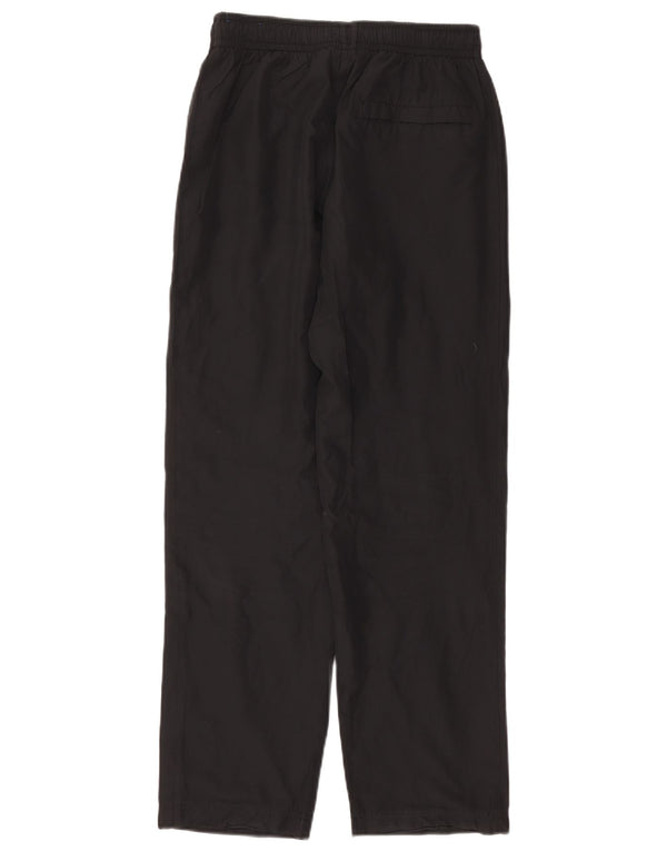 NIKE Mens Tracksuit Trousers Small Black Polyester