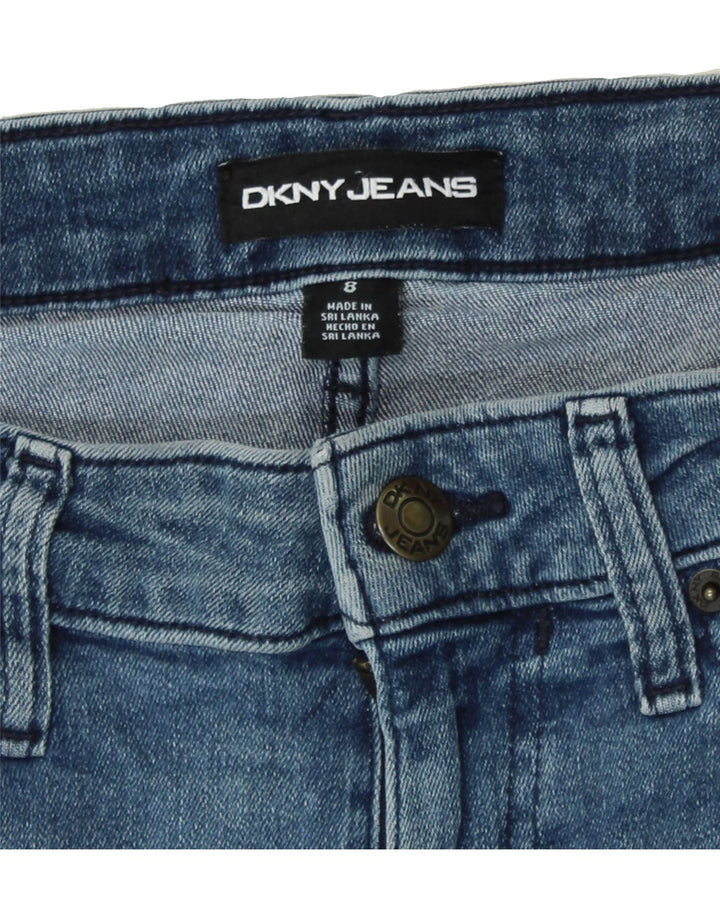 DKNY Womens Denim Shorts US 8 Medium W28 Blue Cotton Vintage Dkny and Second-Hand Dkny from Messina Hembry 