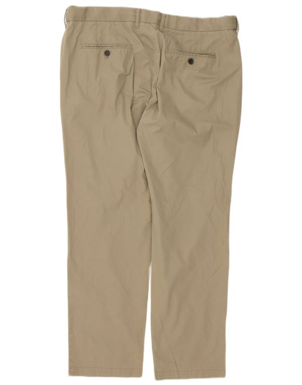 Marks & Spencer Mens Heritage Regular Fit Chino Trousers W40 L31 Beige