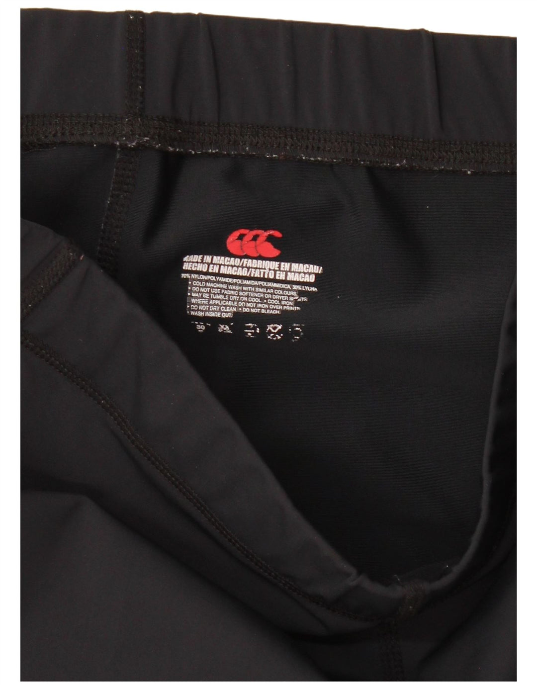 CANTERBURY Mens Compression Sport Shorts Medium Black Nylon