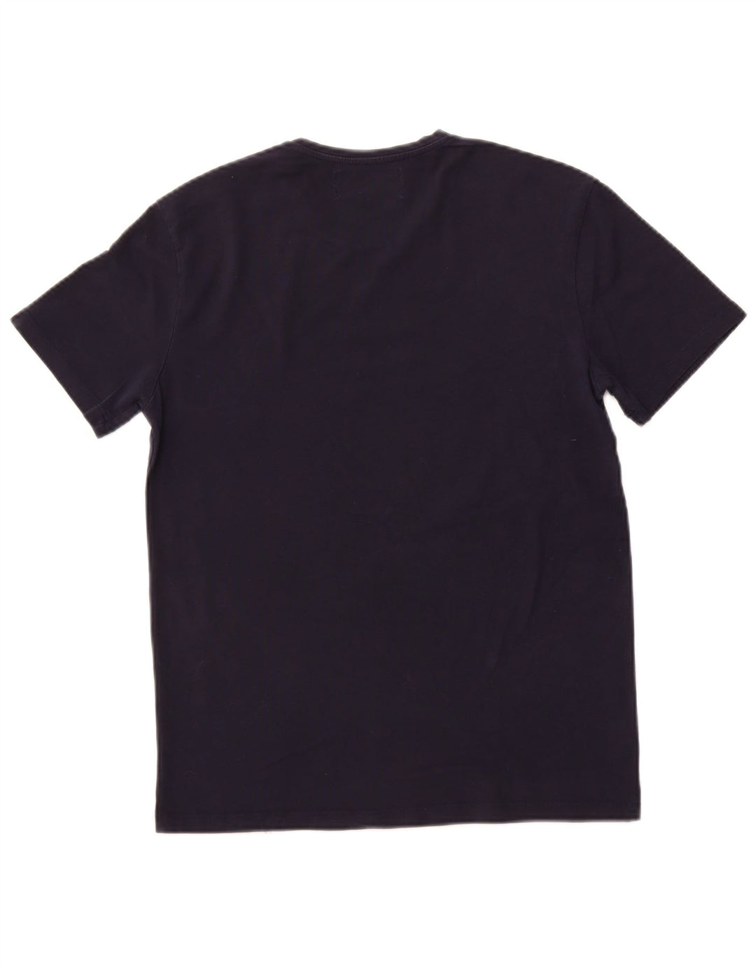Zara Mens Super Slim Fit T-Shirt Top Large Navy Blue