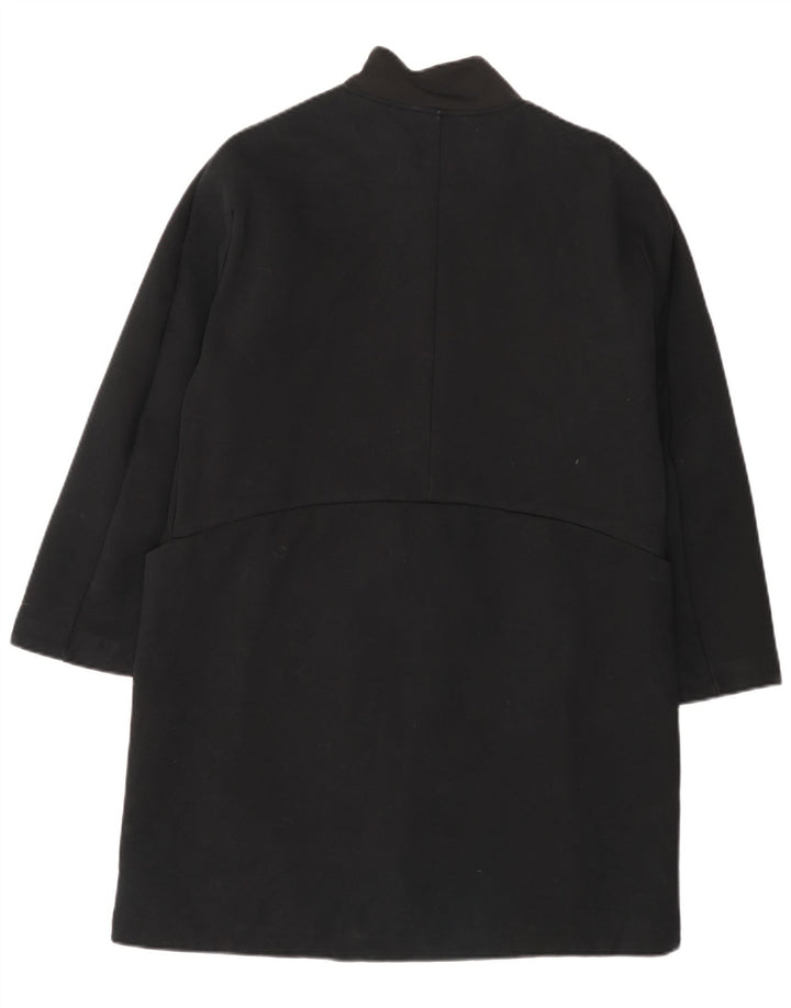 Nike Womens Windbreaker Coat UK 16 Large Black Cotton