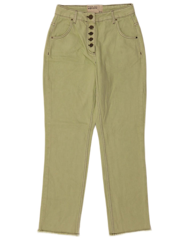 TED BAKER Womens Slim Jeans W26 L29 Green Cotton