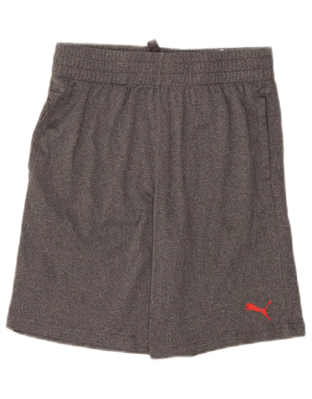 PUMA Boys Sport Shorts 10-11 Years Medium Grey Polyester