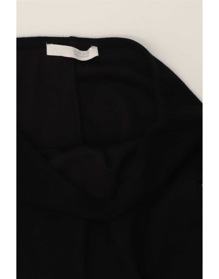 Zara Womens Midi Skirt Small W28 Black