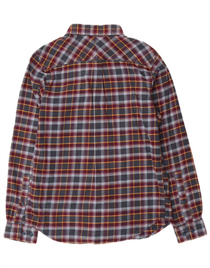 Columbia Mens Active Flannel Shirt Small Multicoloured Check Cotton