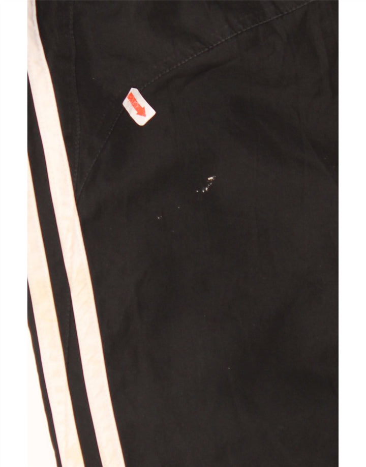 ADIDAS Mens Tracksuit Trousers Joggers Large  Black Polyester