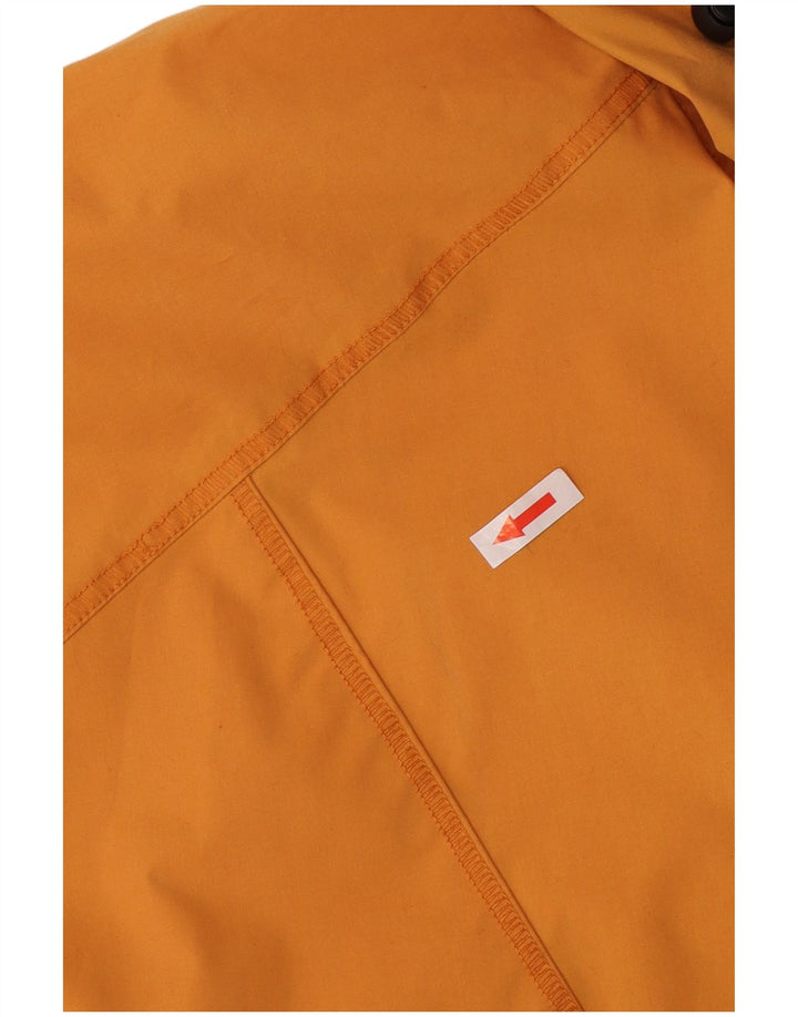 Jack Wolfskin Mens Hooded Anorak Jacket UK 42 XL Yellow Polyester