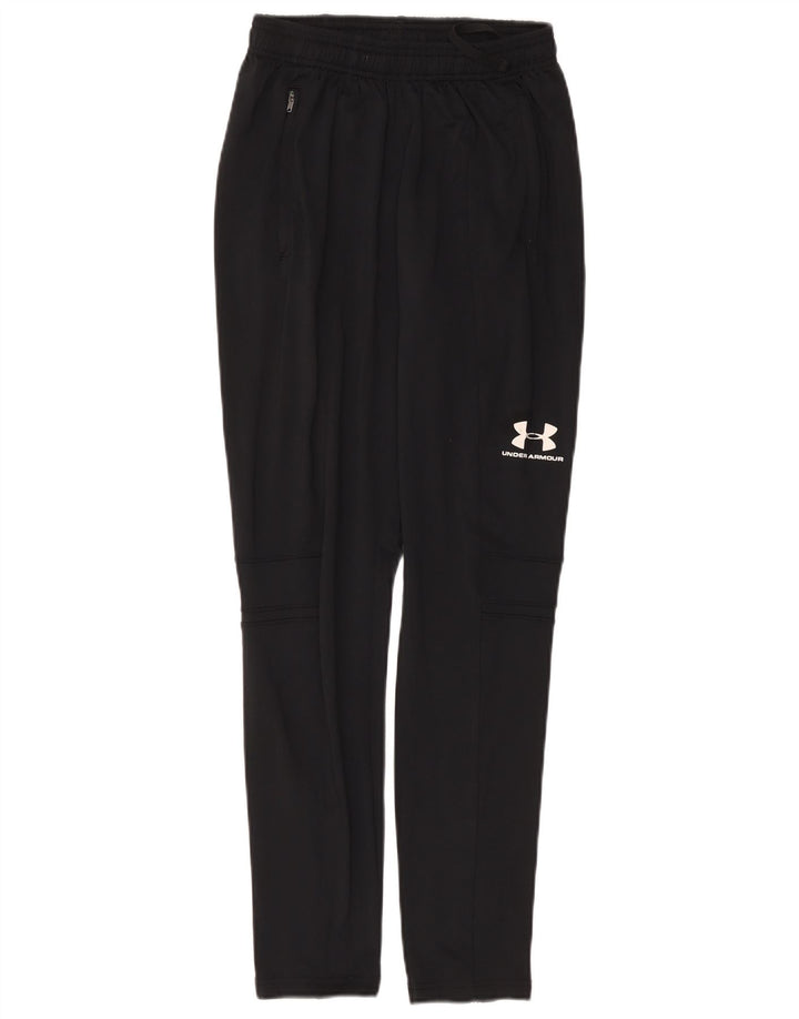 UNDER ARMOUR Mens Tracksuit Trousers Small  Black