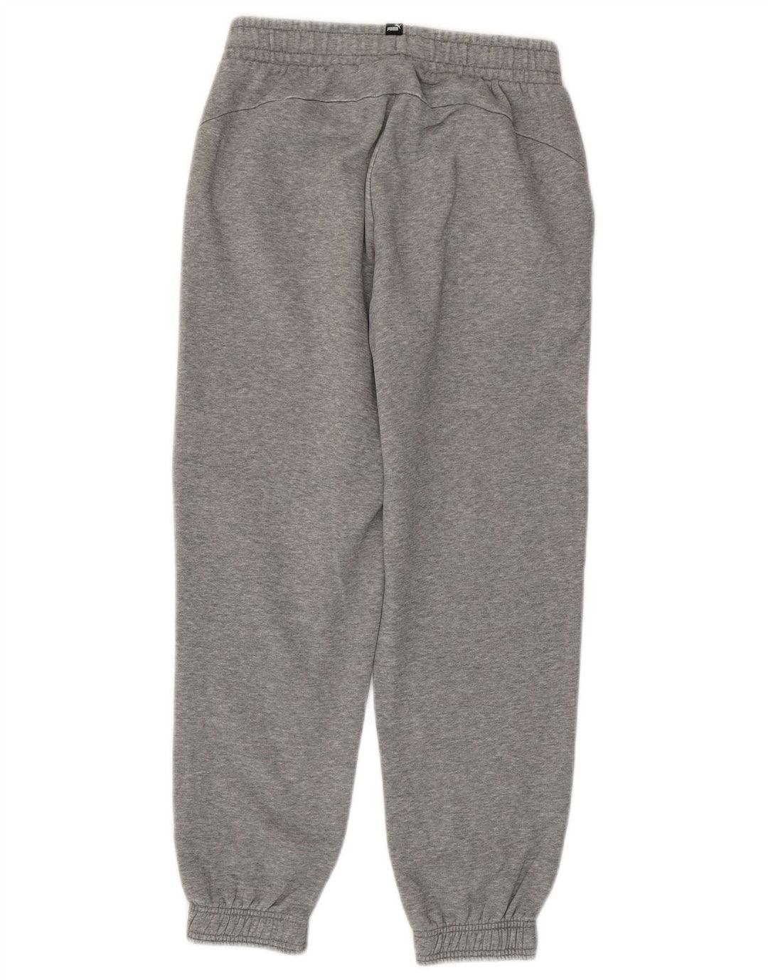 PUMA Boys Tracksuit Trousers Joggers 13-14 Years Grey Cotton