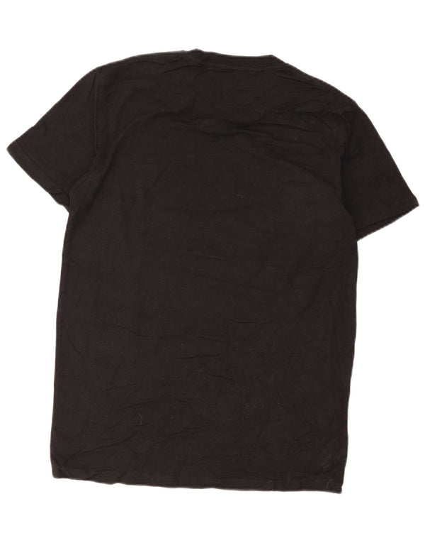 Volcom Mens Graphic T-Shirt Top Small Black Cotton