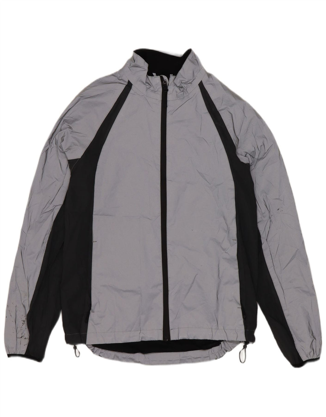 Mountain Warehouse Womens Tracksuit Top Jacket UK 12 Medium Silver