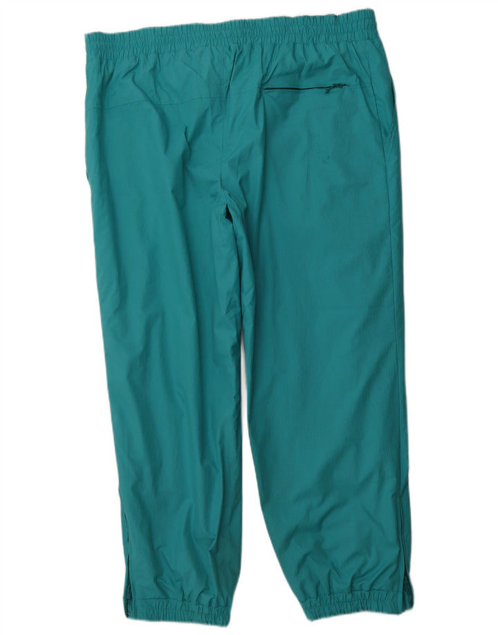 RODEO Mens Tracksuit Trousers Joggers IT 54 2XL  Green Polyester