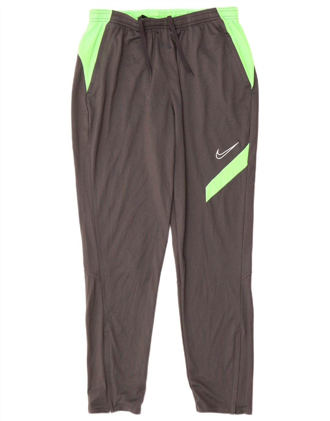 Nike Mens Dri Fit Tracksuit Trousers Large  Grey Colourblock Polyester