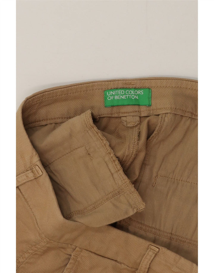 BENETTON Mens Chino Shorts W38 XL Beige