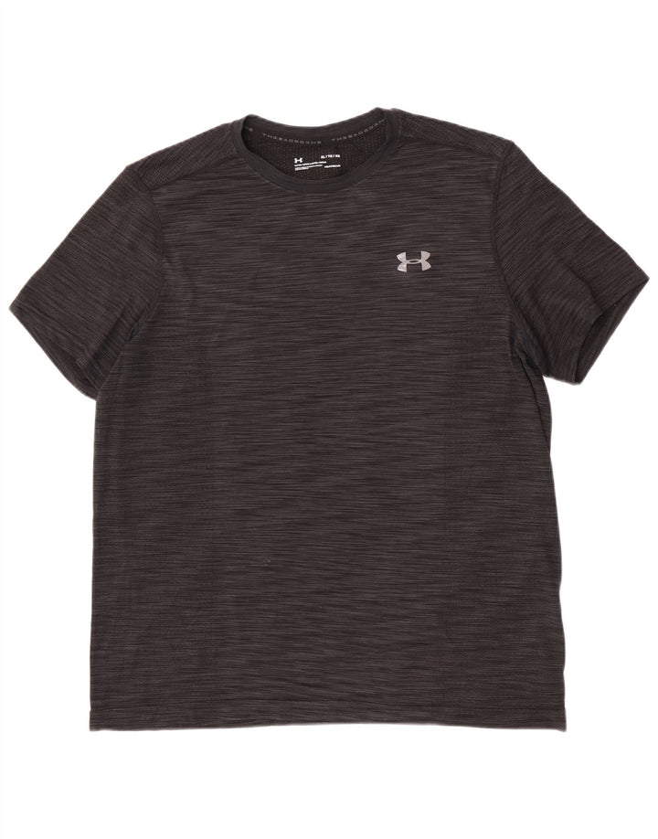 Under Armour Mens T-Shirt Top XL Grey Flecked