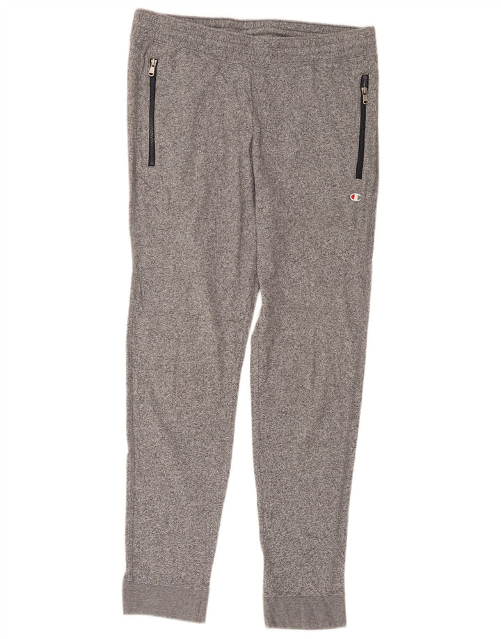 Champion Mens Tracksuit Trousers Joggers Medium Grey Flecked