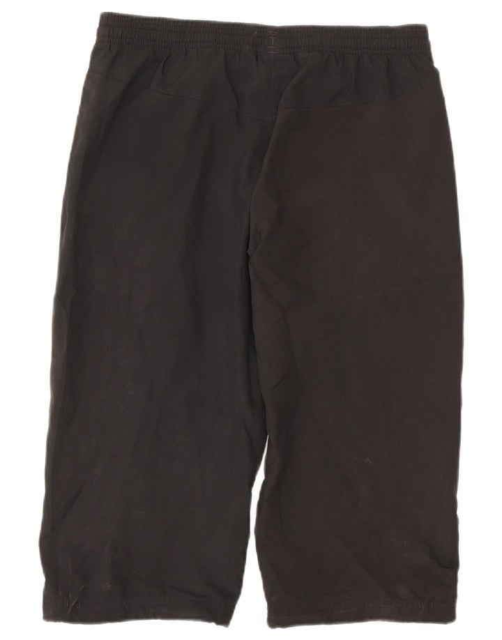 PUMA Boys Graphic Bermuda Sport Shorts 13-14 Years Black Polyester