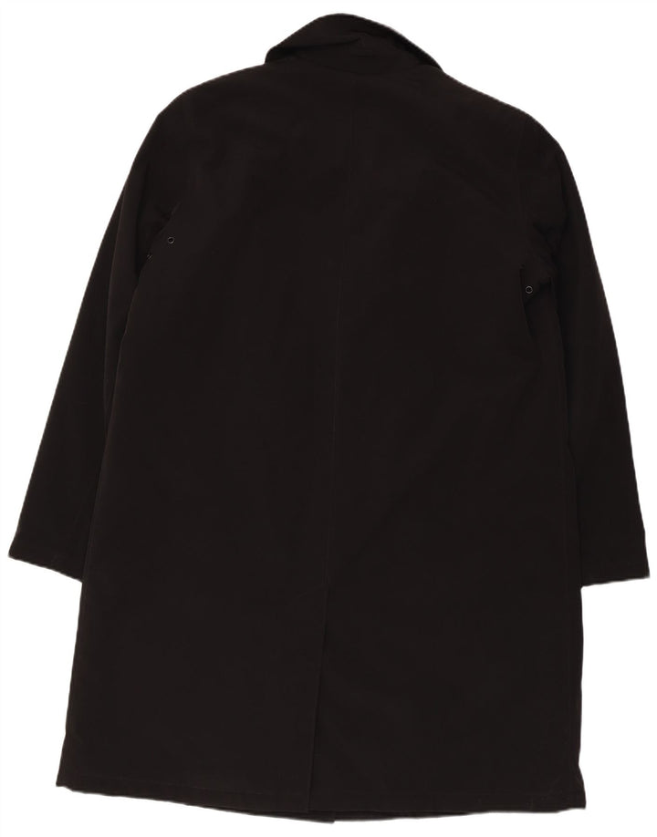 ESPRIT Womens Oversized Overcoat UK 16 Large Black Polyester