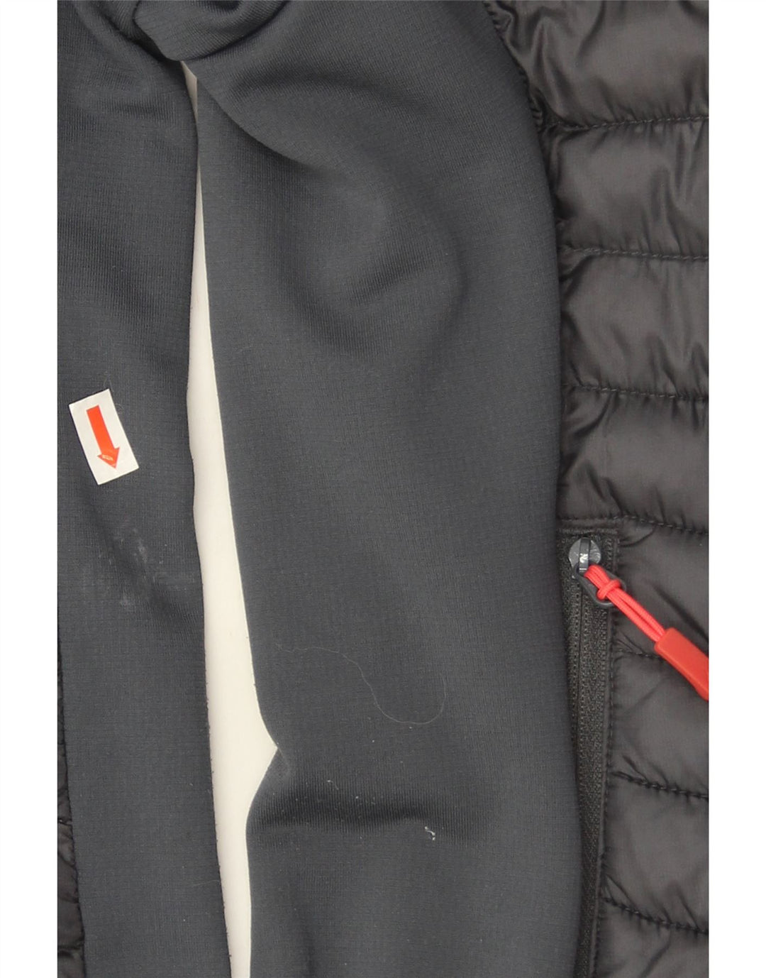 Rab Womens Oversized Padded Jacket UK 10 Small Grey Polyamide