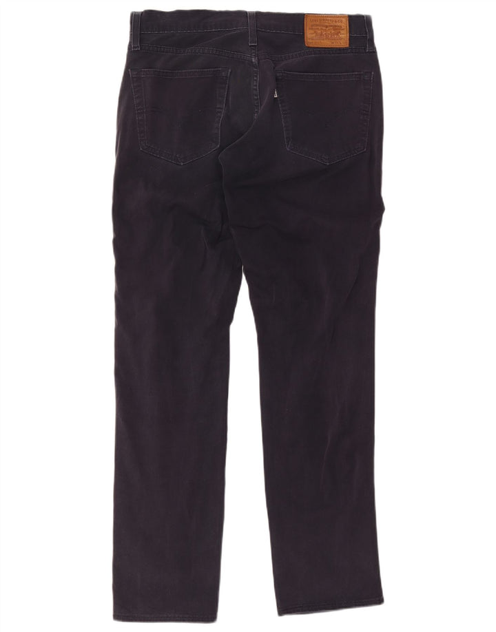 Levi's Mens 511 Slim Jeans W31 L32 Navy Blue Cotton