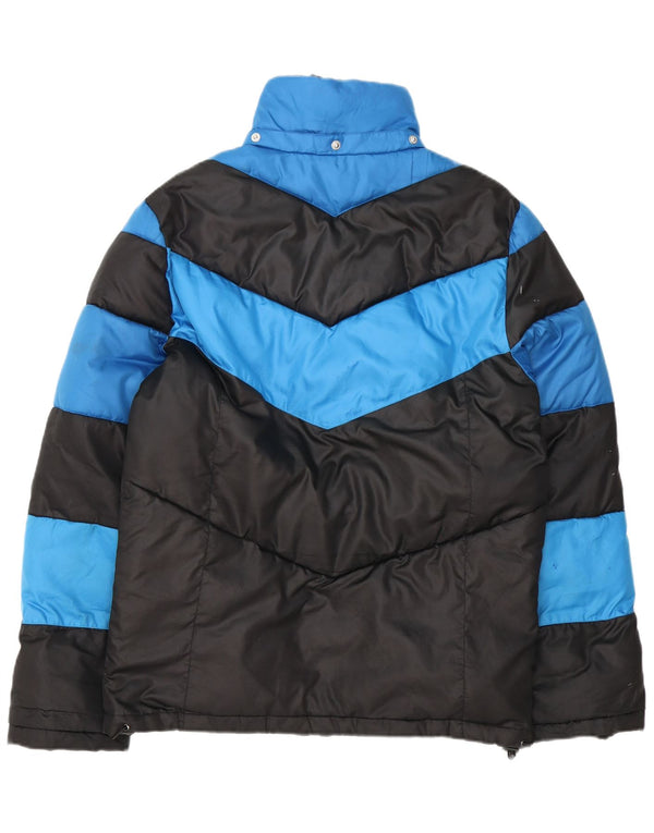 Hummel Mens Padded Jacket UK 38 Medium Black Colourblock Polyester