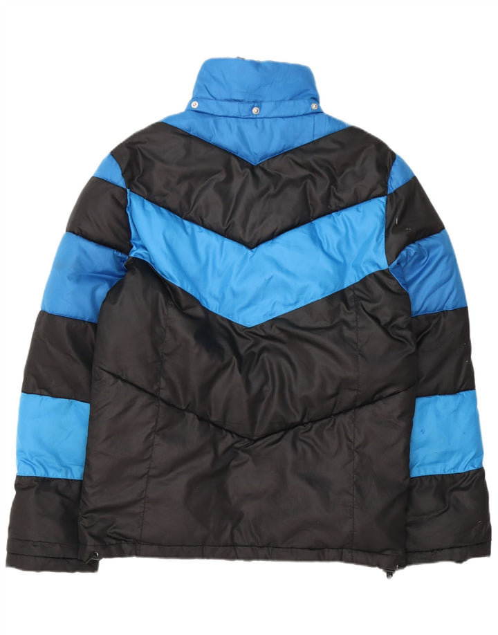 Hummel Mens Padded Jacket UK 38 Medium Black Colourblock Polyester
