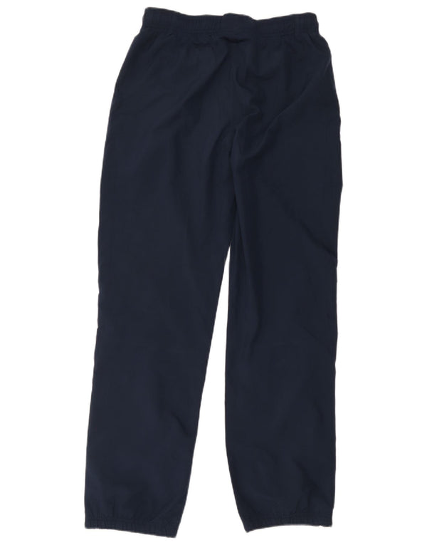 Adidas Boys Tracksuit Trousers Joggers 13-14 Years Navy Blue Polyester