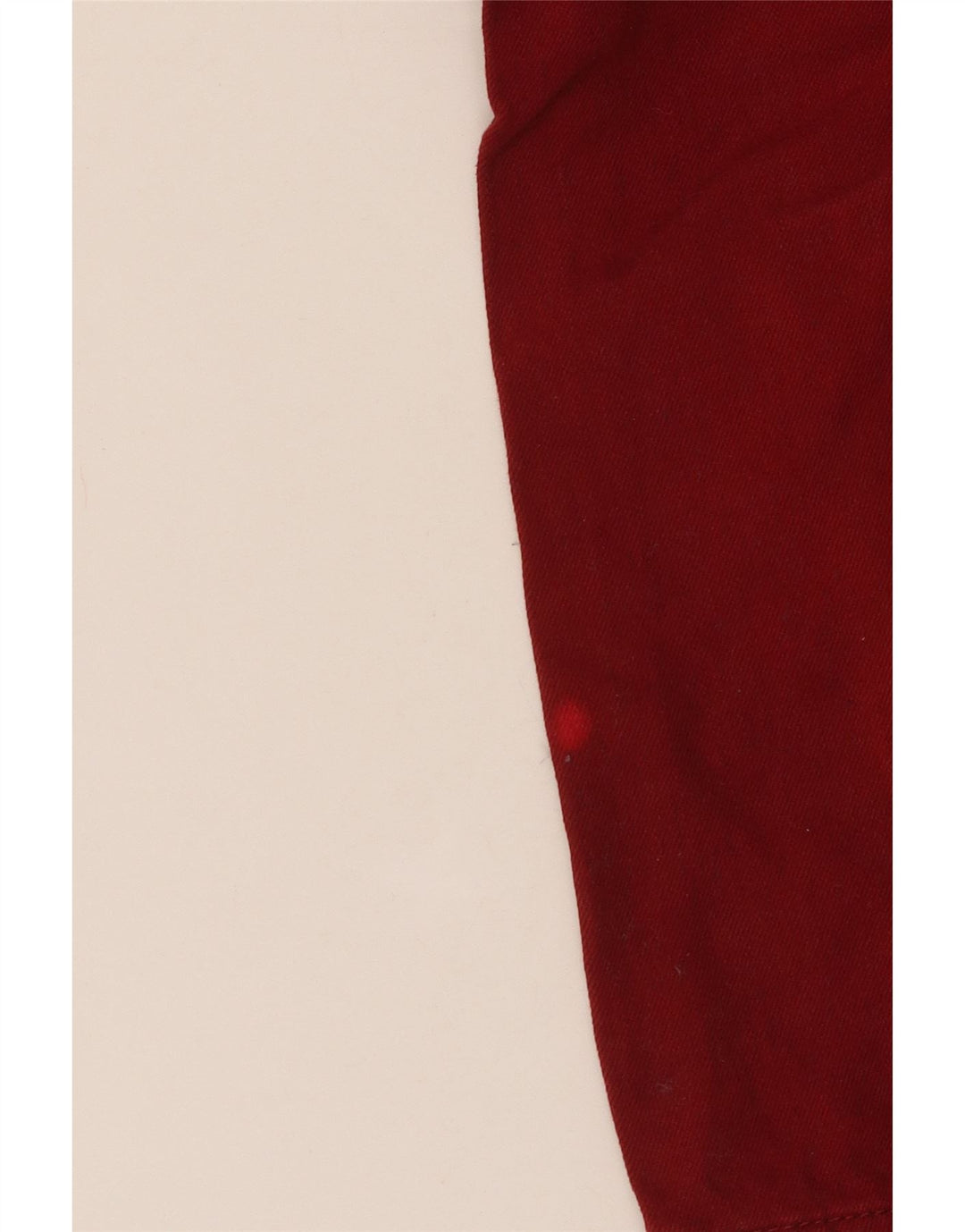 TOMMY HILFIGER Boys Straight Jeans 6-7 Years W22 L22 Burgundy Cotton