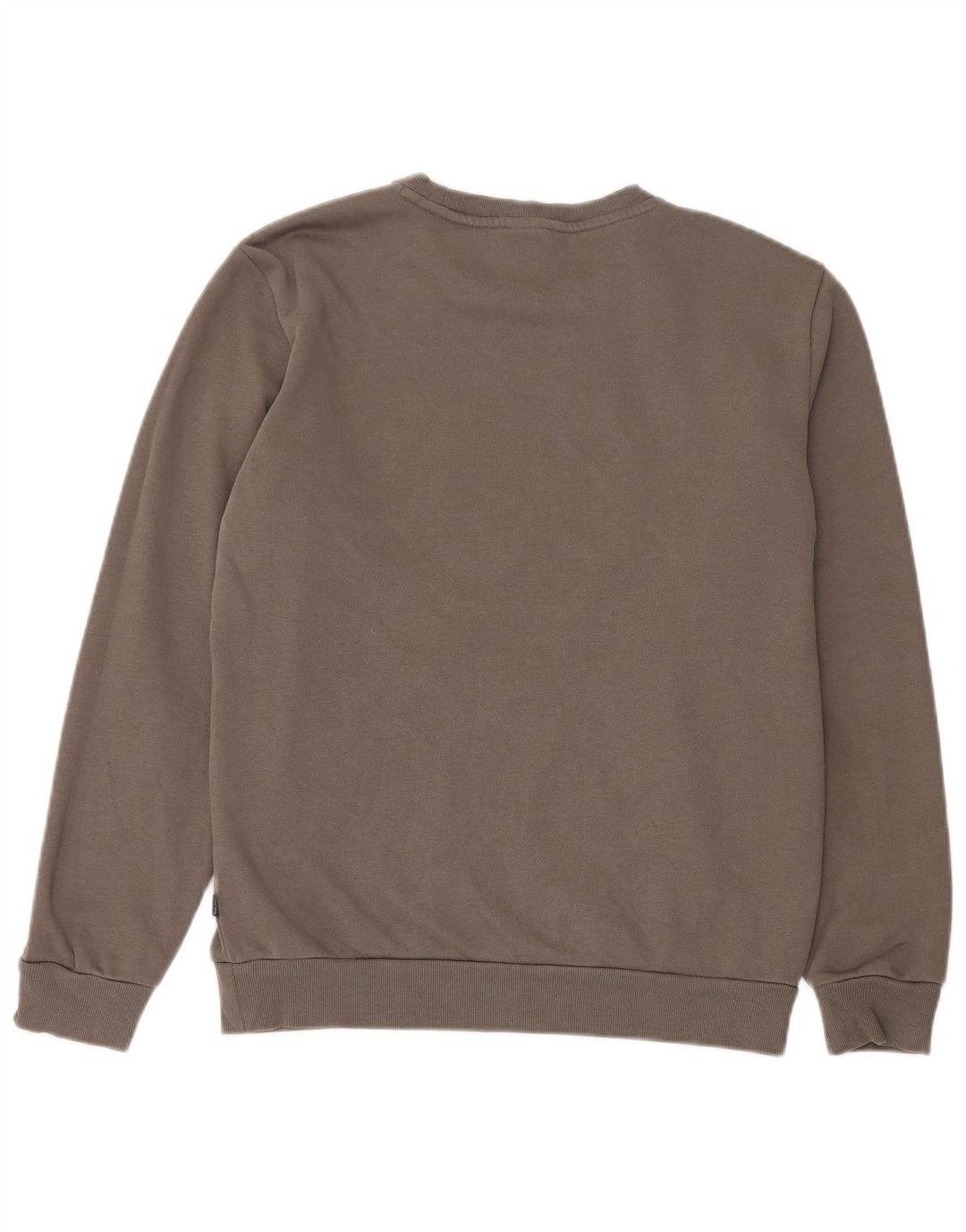 Puma Mens Sweatshirt Jumper Small Grey Cotton