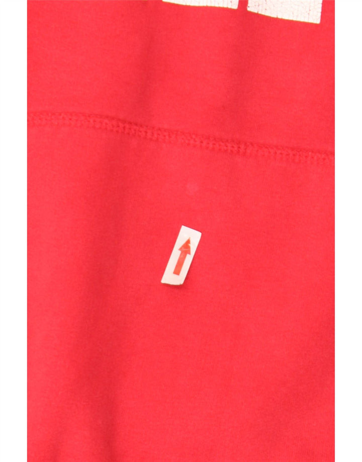 Superdry Mens Graphic Hoodie Jumper Large Red