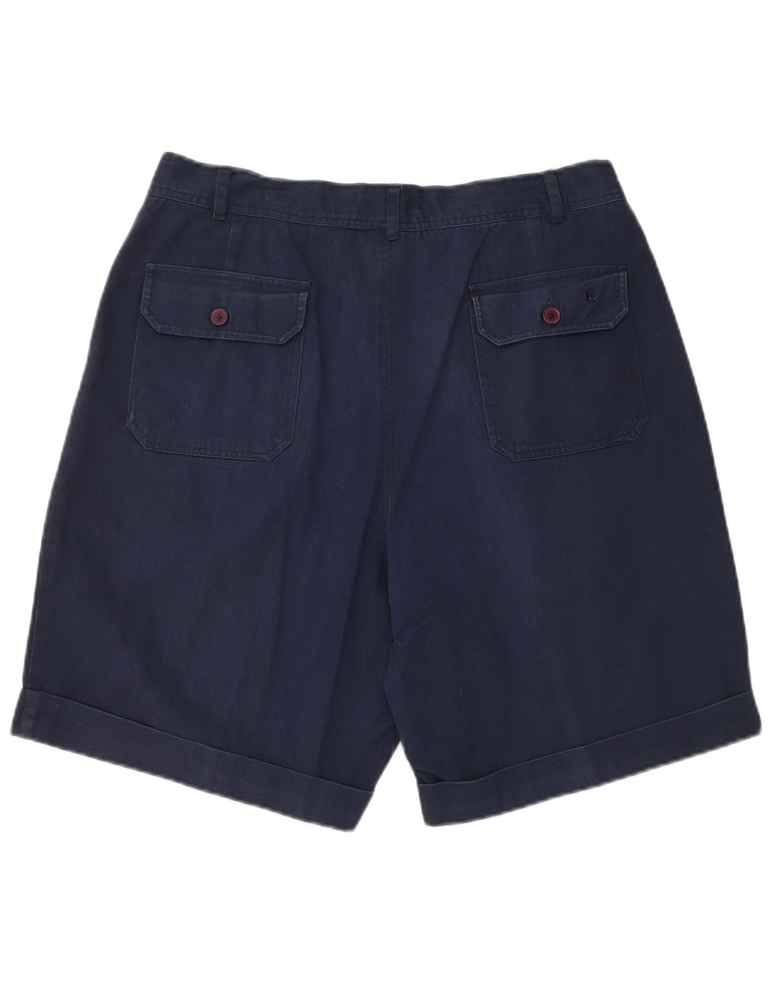 CONTE OF FLORENCE Mens Pegged Chino Shorts IT 48 Medium W32 Navy Blue