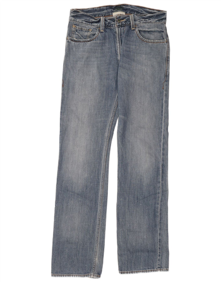 Levi's Mens Straight Jeans W32 L34 Blue Cotton